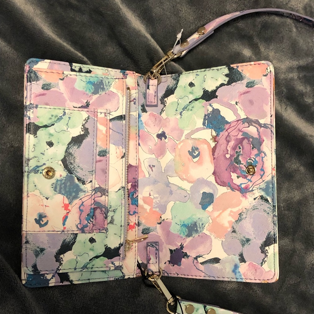 NWT Indigo small floral crossbody convertible wallet bag - Picture 6 of 10